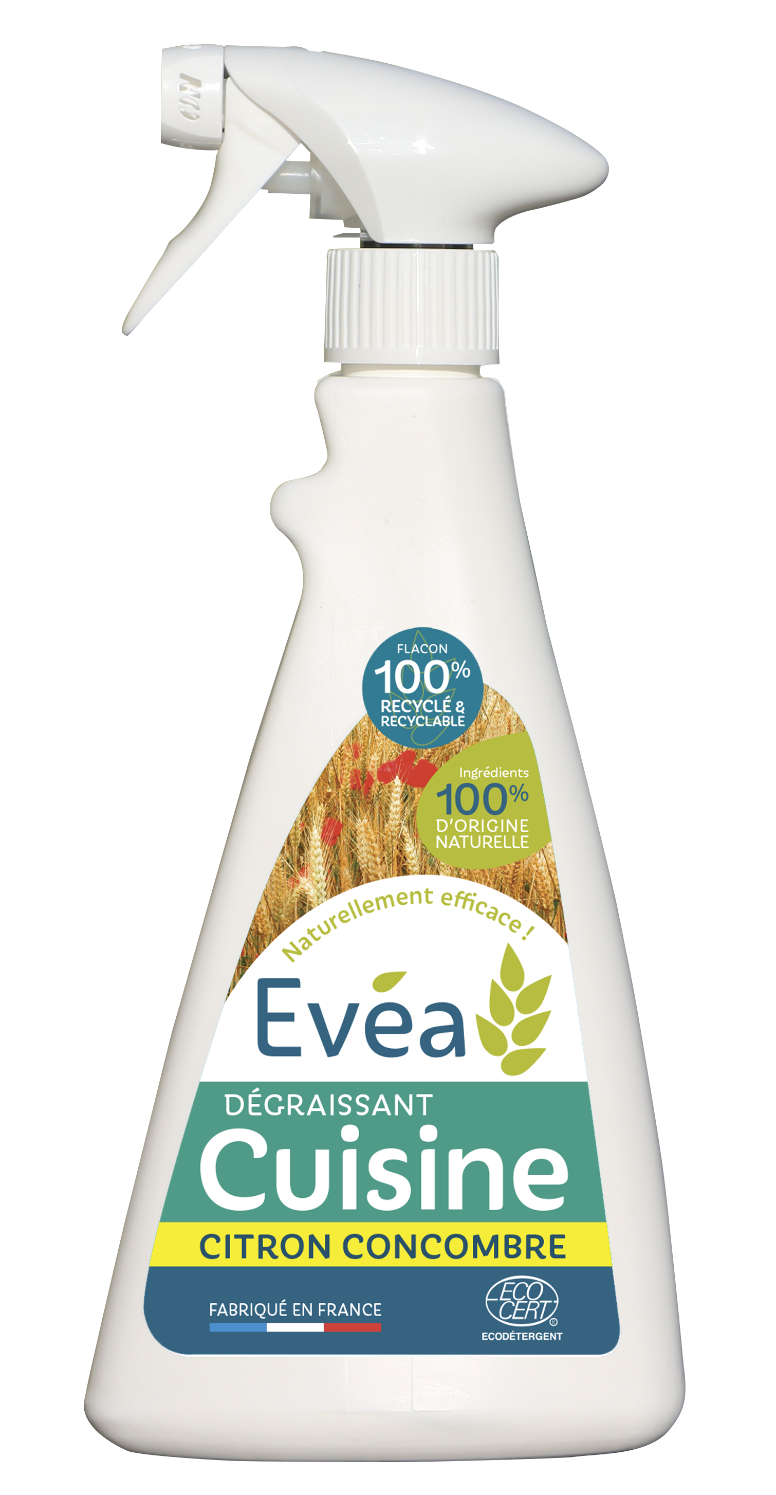 Dégraissant Cuisine Evéa - Produits d'hygiène et de nettoyage agro-sourcés
