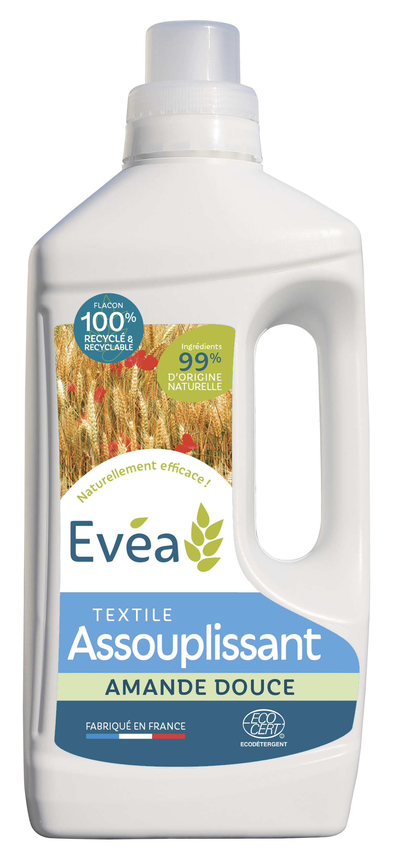 Assouplissant Amande douce Eva - Produits d'hygine et de nettoyage agro-sourcs