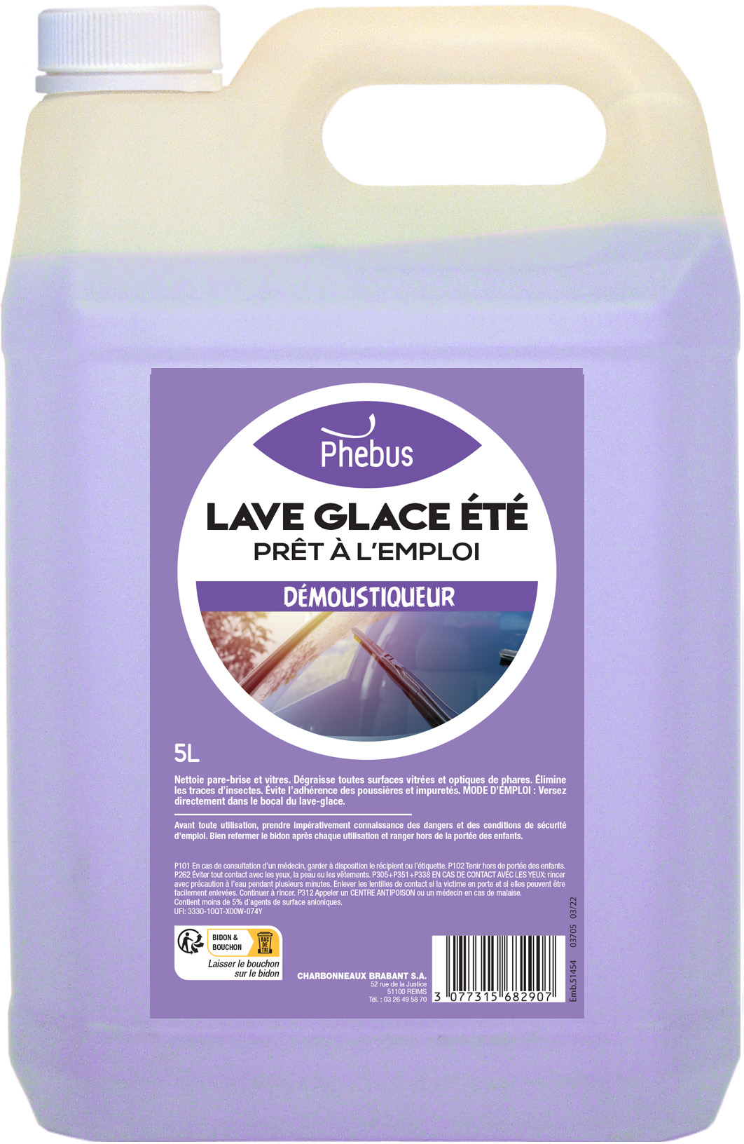 Lave glace été - Nettoyants écologiques puissants pour l'entretien et l'embellissement des véhicules