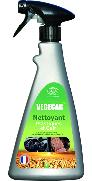 Nettoyant plastique et cuir Vgcar - Nettoyants cologiques puissants pour l'entretien et l'embellissement des vhicules