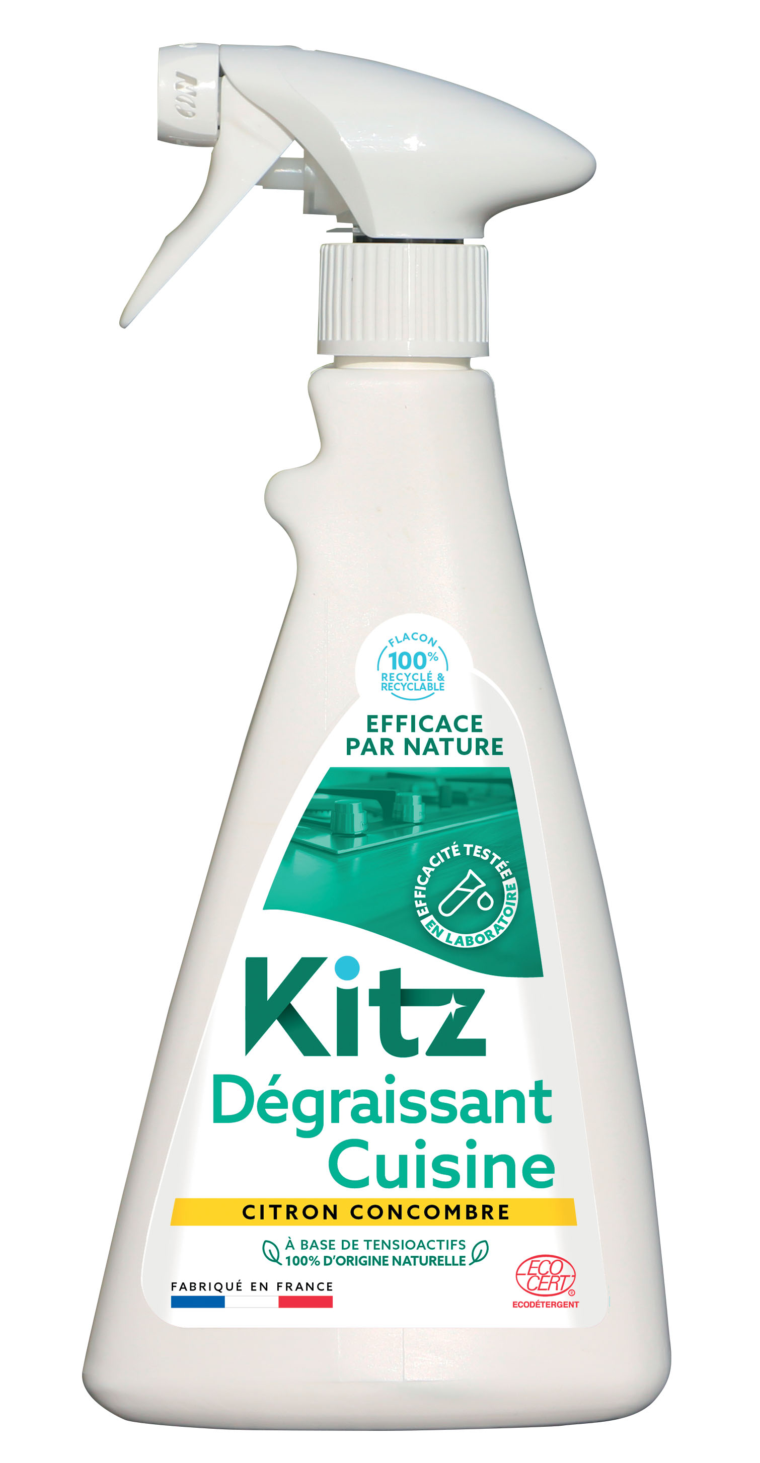 Dégraissant Cuisine Kitz - détergents écologiques et bio d’origine végétale et naturelle