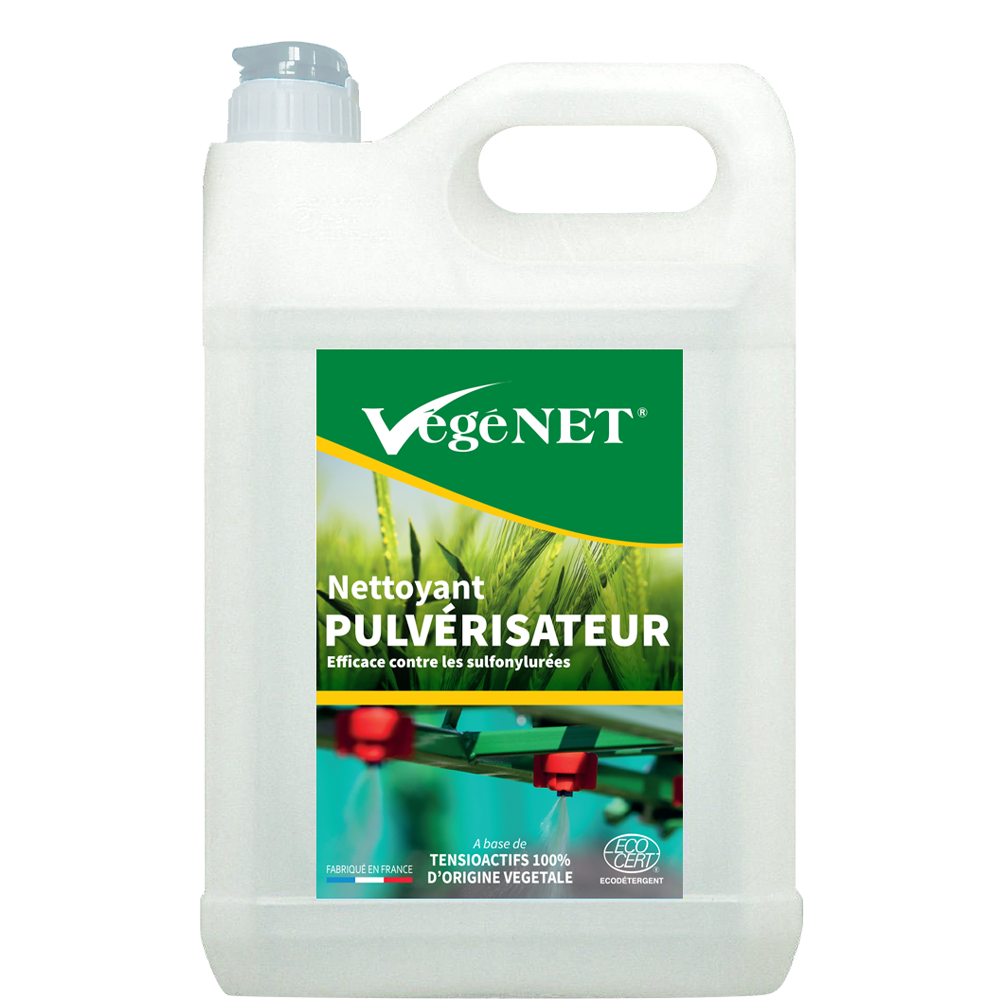 Nettoyant pulvérisateur Végénet - Nettoyants puissants pour l'entretien des matériels et installations agricoles et viticoles.