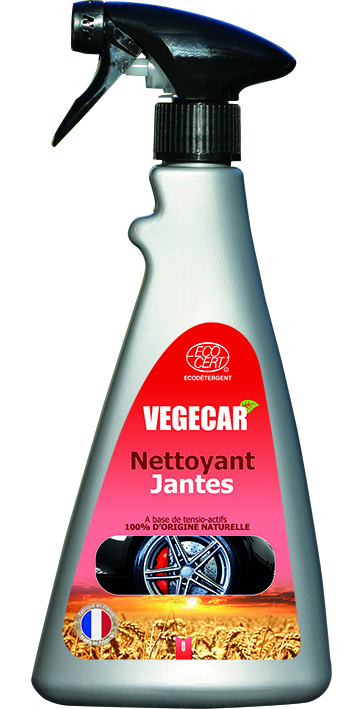 Nettoyant Jantes Doux Végécar - détergents écologiques et bio d’origine végétale et naturelle