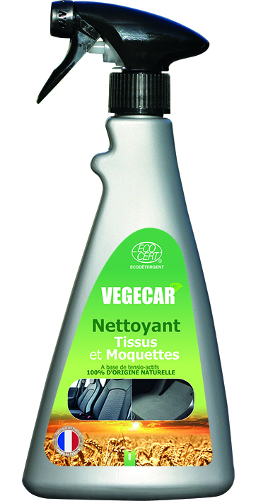 Nettoyant Tissus-moquettes Végécar - détergents écologiques et bio d’origine végétale et naturelle