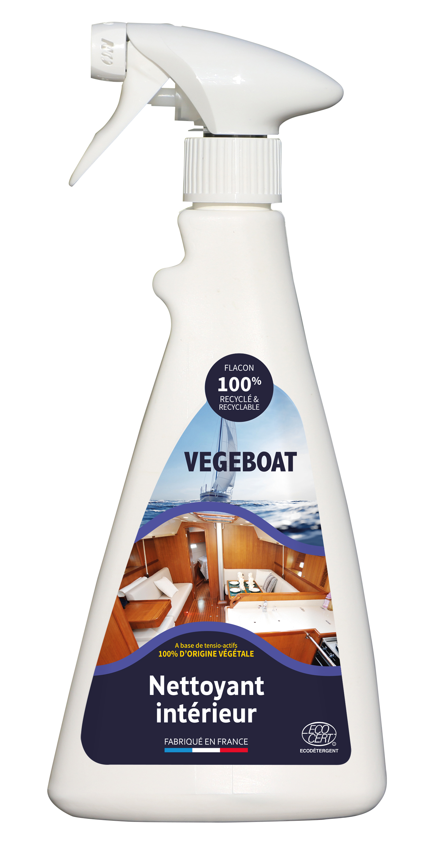 Nettoyant intérieur Végéboat - Nettoyants écologiques puissants pour l’entretien des bateaux et des ports.