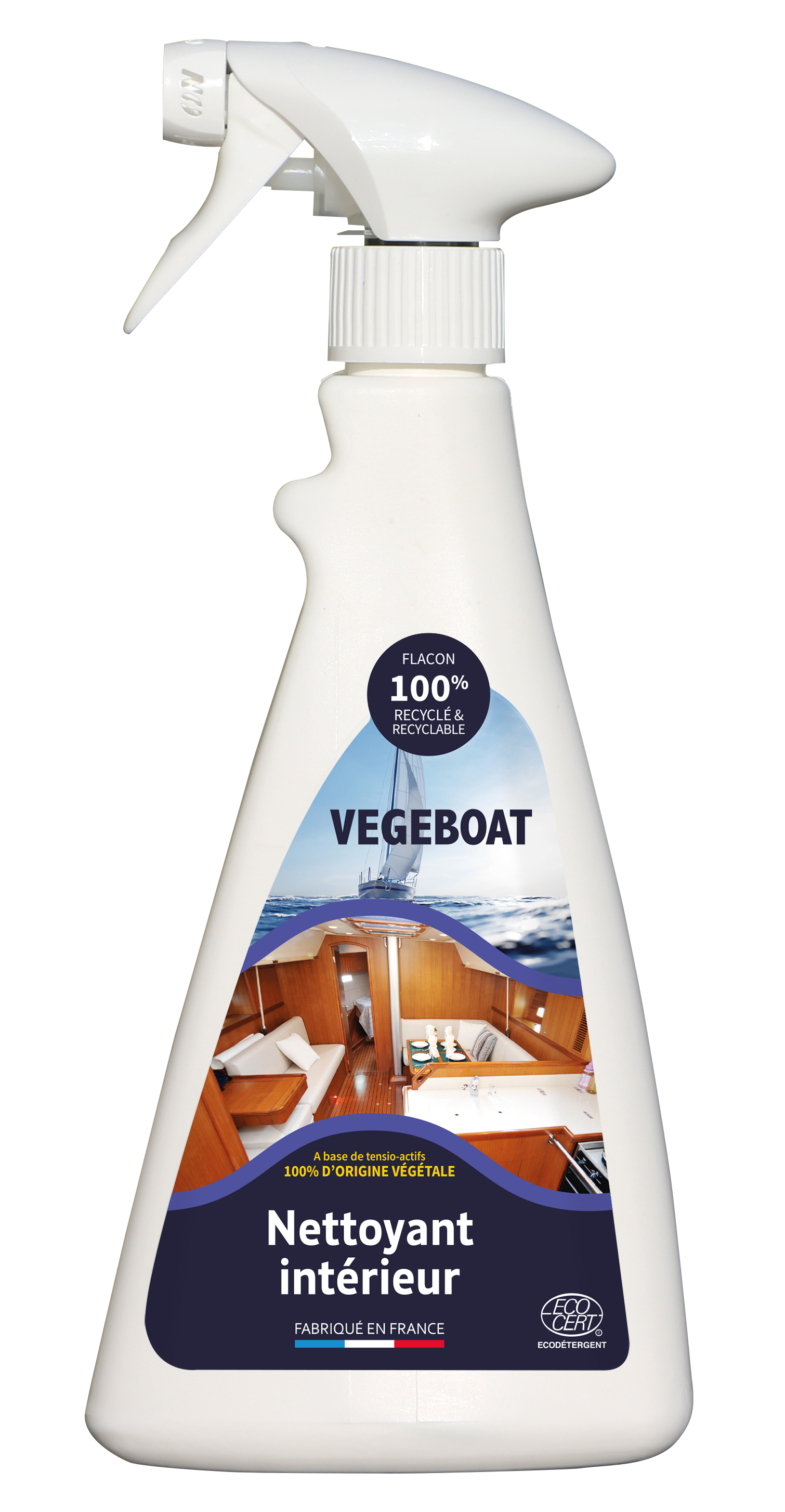 Nettoyant intérieur Végéboat - détergents écologiques et bio d’origine végétale et naturelle