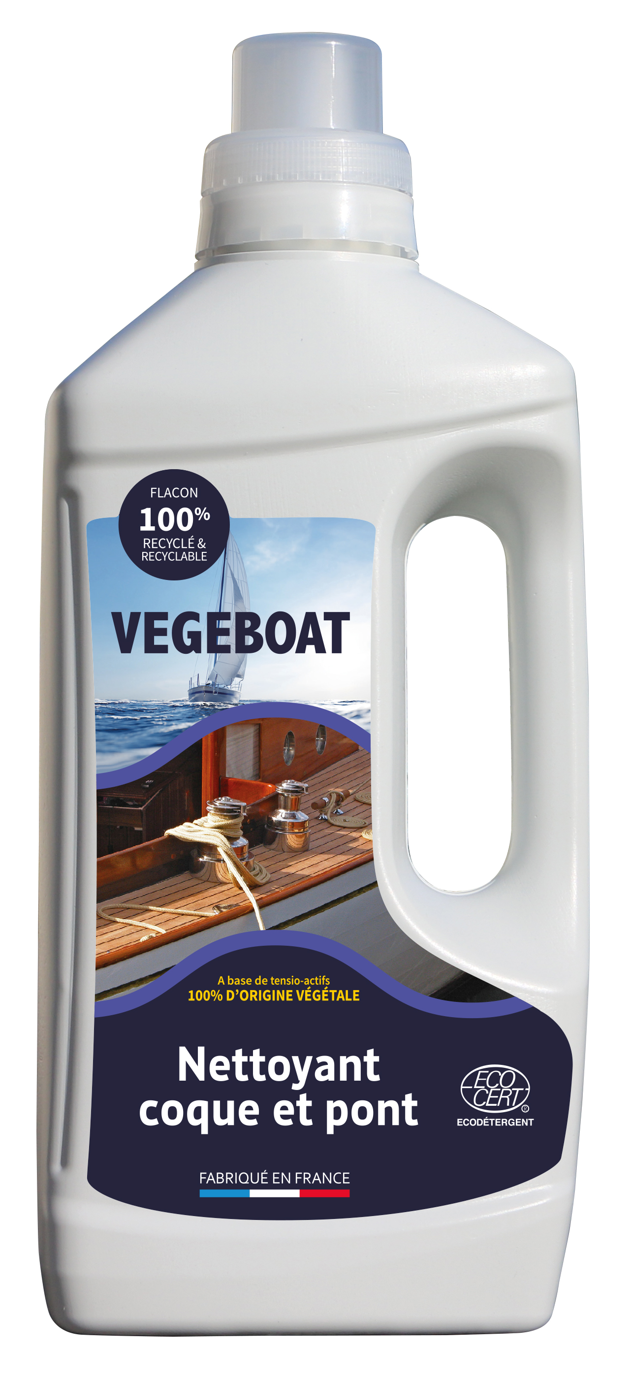 Nettoyant coque et pont Vgboat - Nettoyants cologiques puissants pour l?entretien des bateaux et des ports.