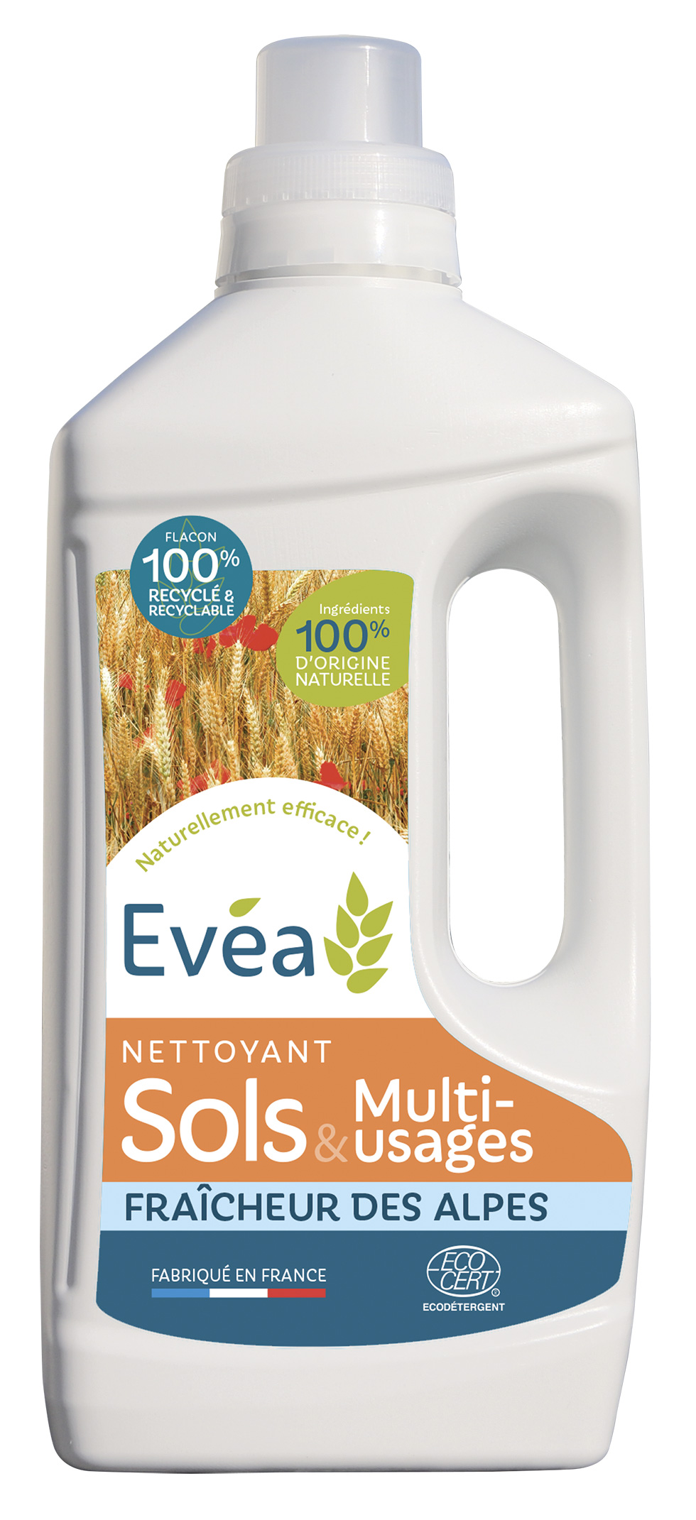 Nettoyant Sols et Multi-usages Evéa - Produits d'hygiène et de nettoyage agro-sourcés